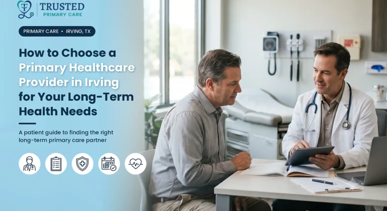 Primary Healthcare Provider in Irving offering personalized primary care services